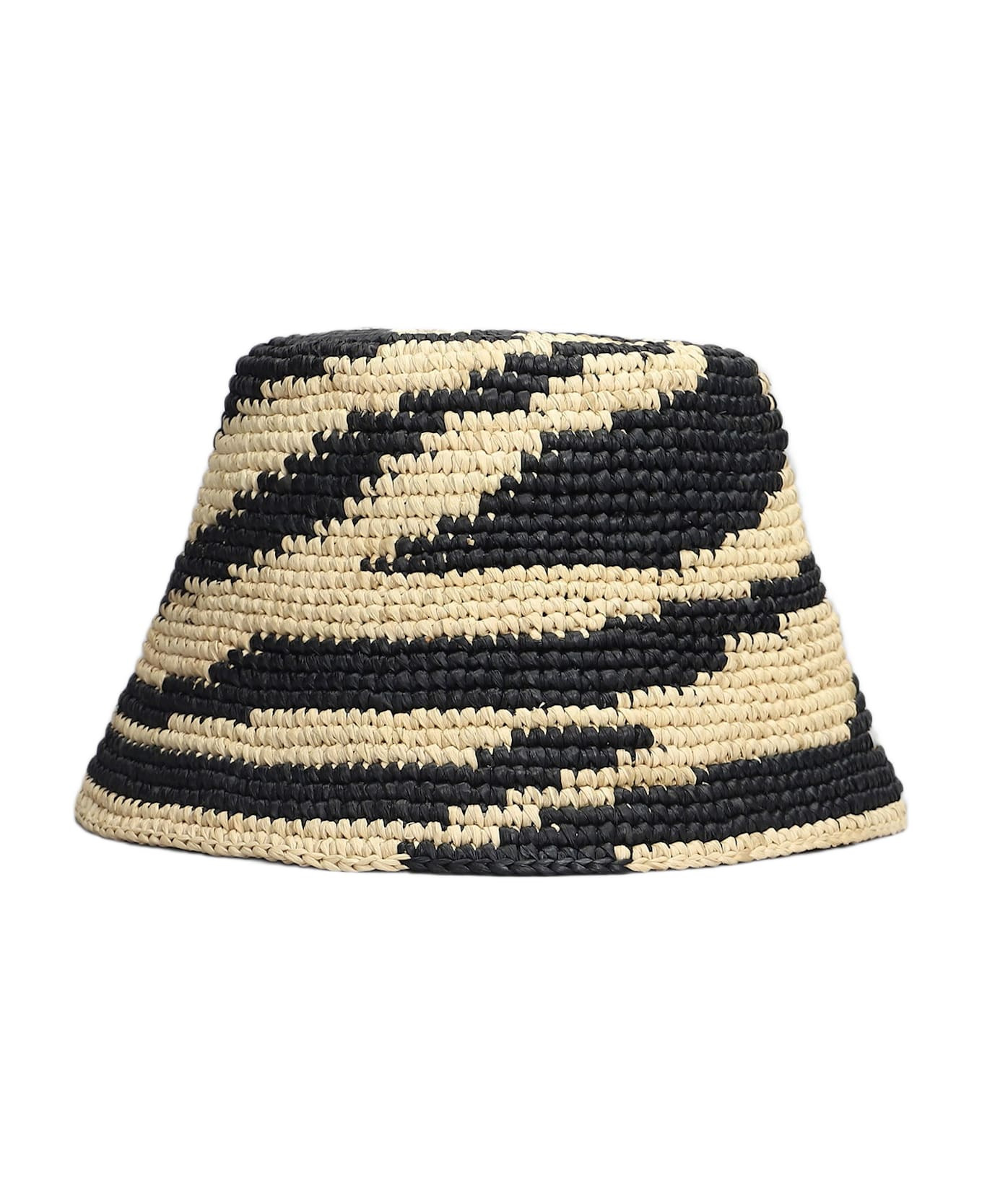 Hats In Beige Raffia - 1