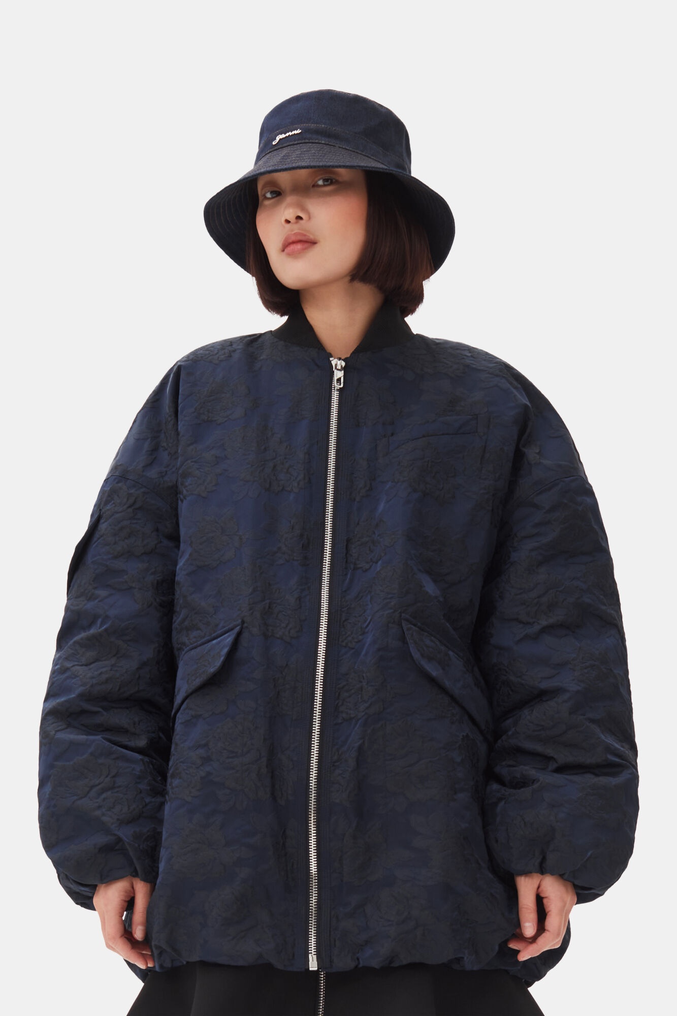 DENIM BUCKET HAT - 2