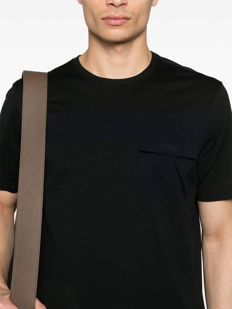 logo-debossed T-shirt 4