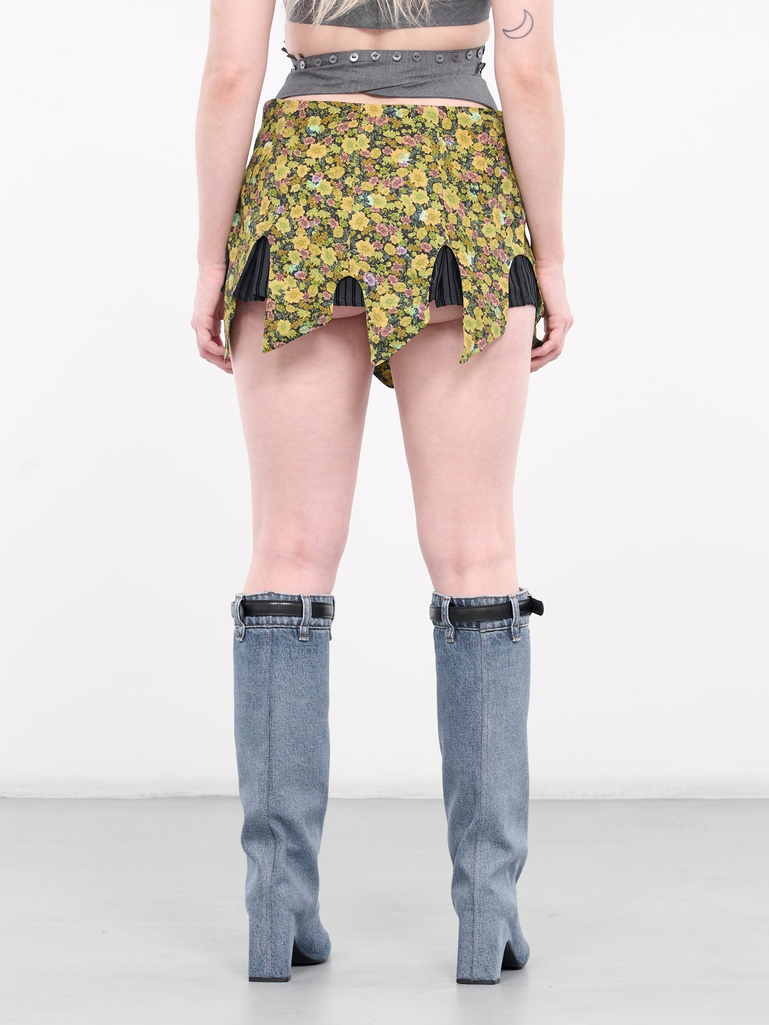 Panel Mini Skirt - 3