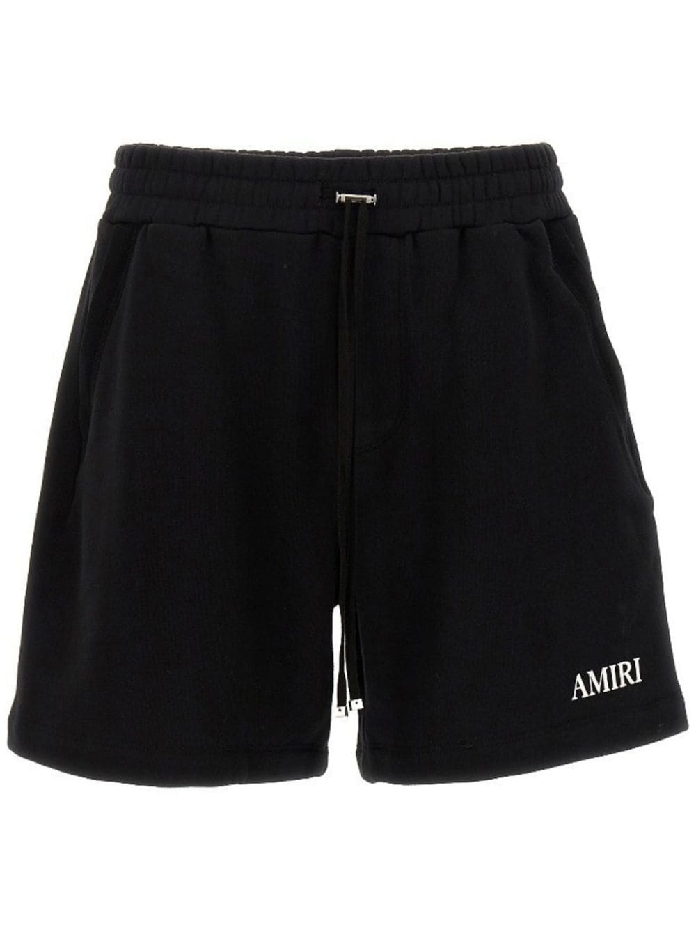 logo-embroidered track shorts - 1