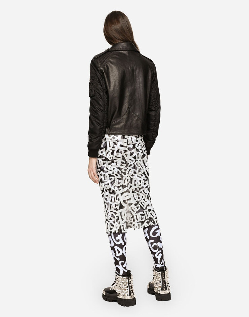 Leather biker jacket 3