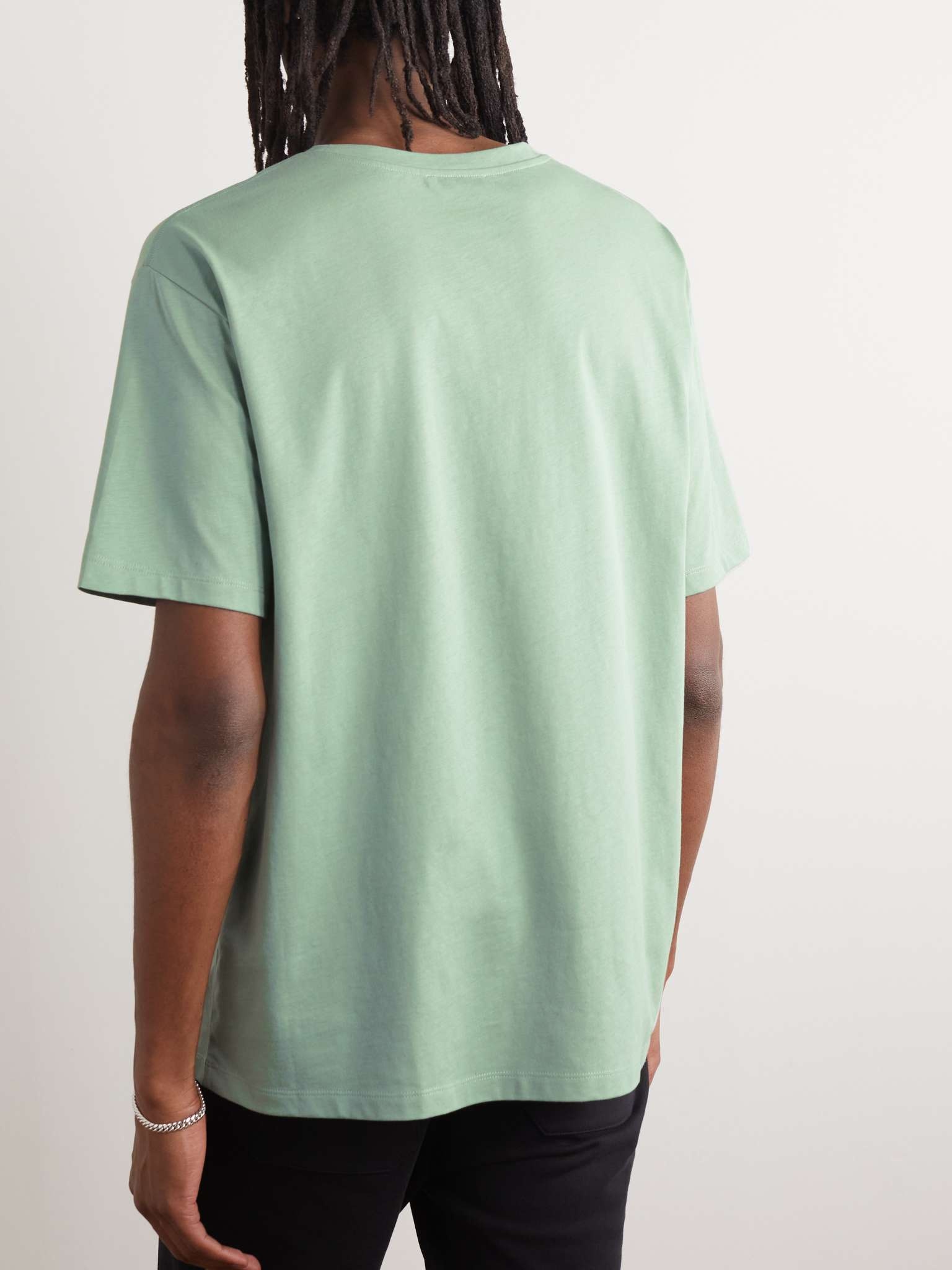 Logo-Print Cotton-Jersey T-Shirt - 3