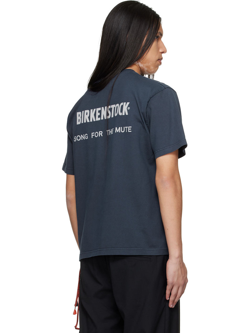 Navy Birkenstock Edition 'The Collector' Classic T-shirt 3
