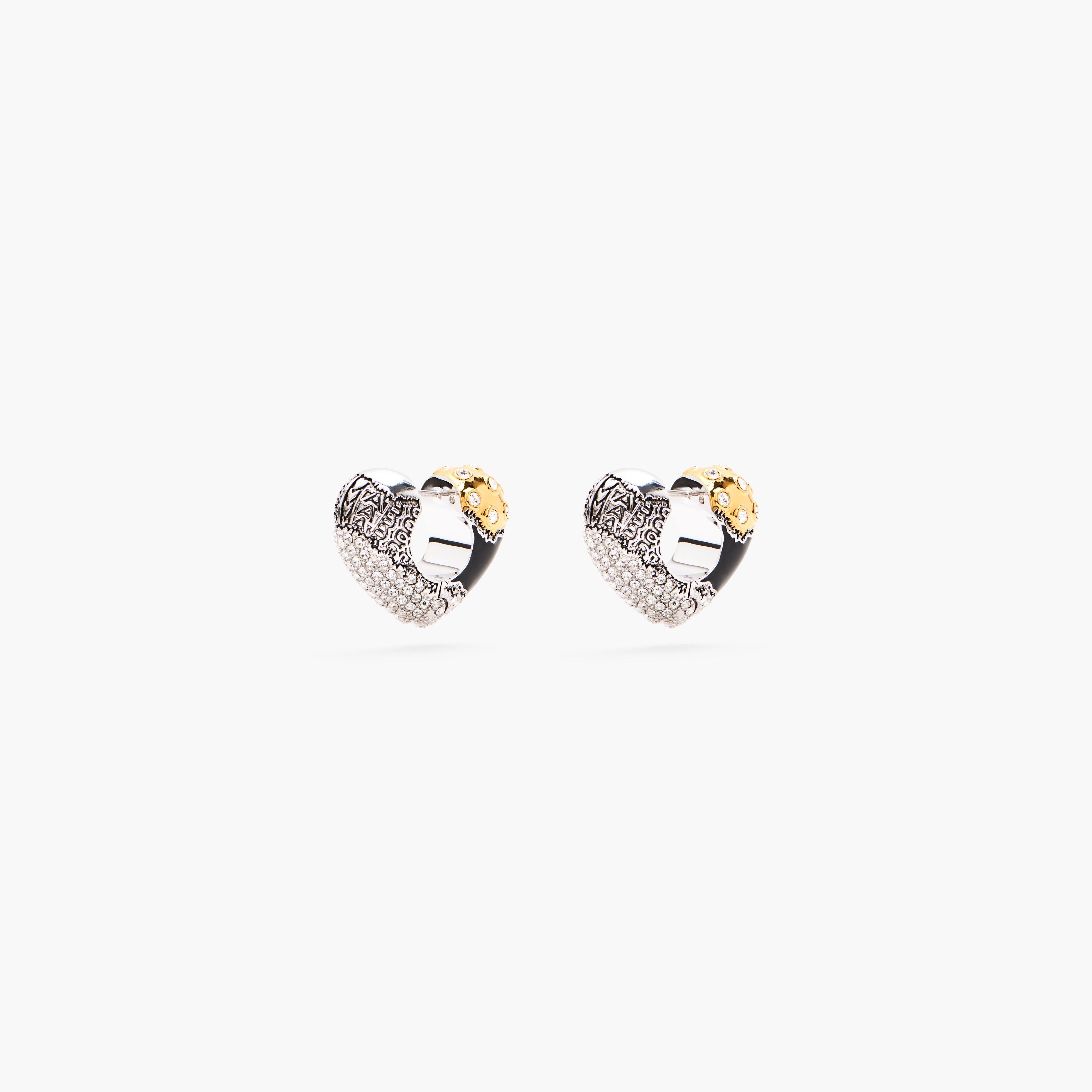 THE CAMO HEART EARRINGS - 1
