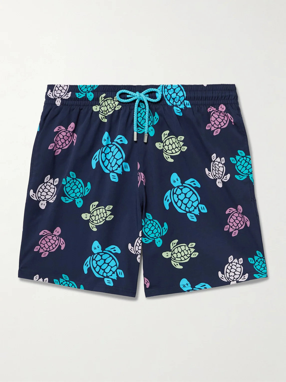 Moorise Straight-Leg Mid-Length Printed Recycled Swim Shorts - 1