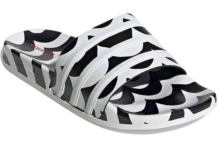 (WMNS) adidas Marimekko x Adilette Slide 'Laine Wave' GW7536 - 3