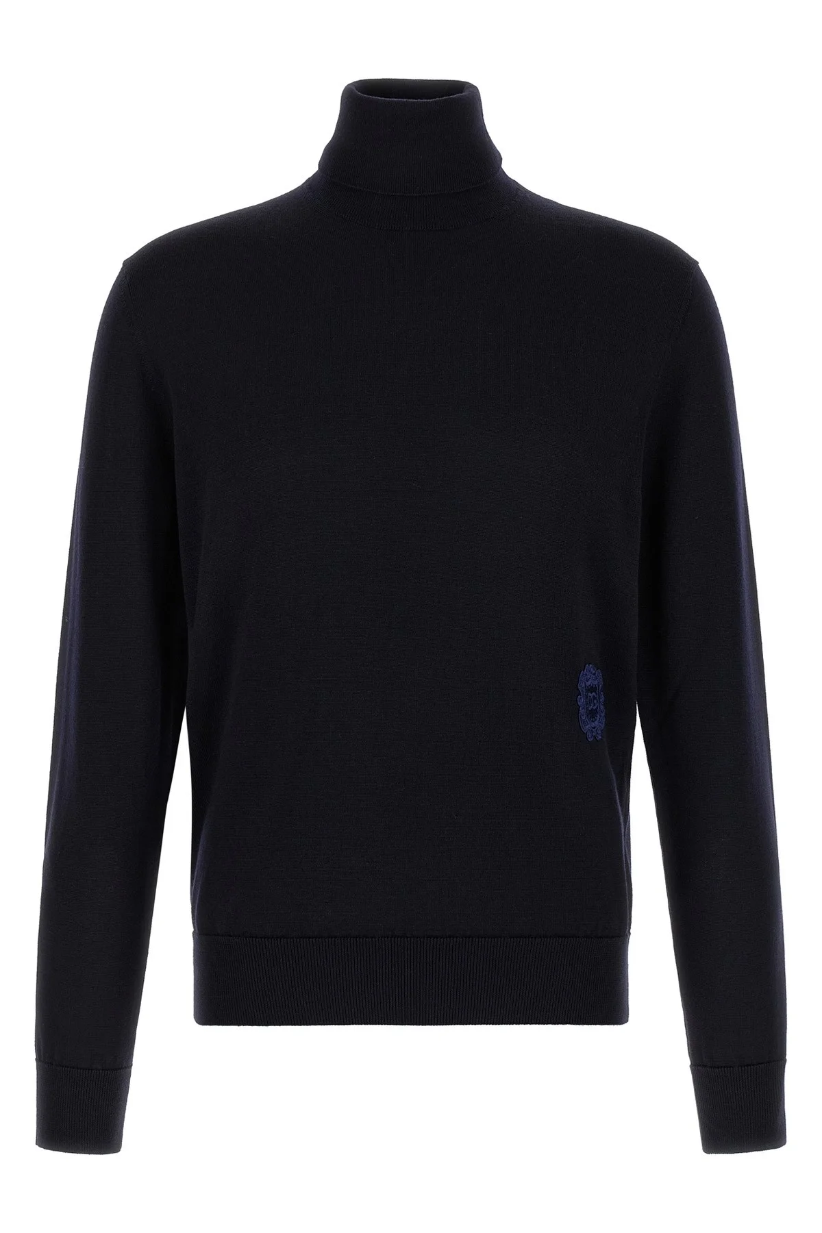 Virgin Wool Turtleneck Sweater - 1