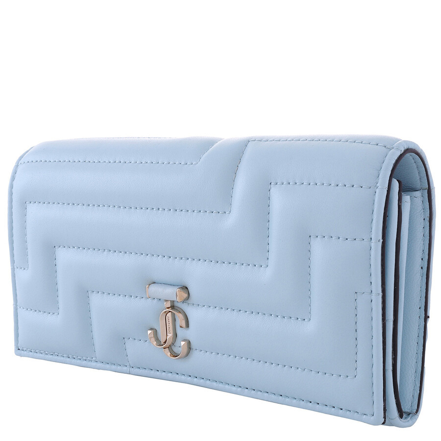 Jimmy Choo Martina JC Emblem Nappa Leather Continental Wallet - 3