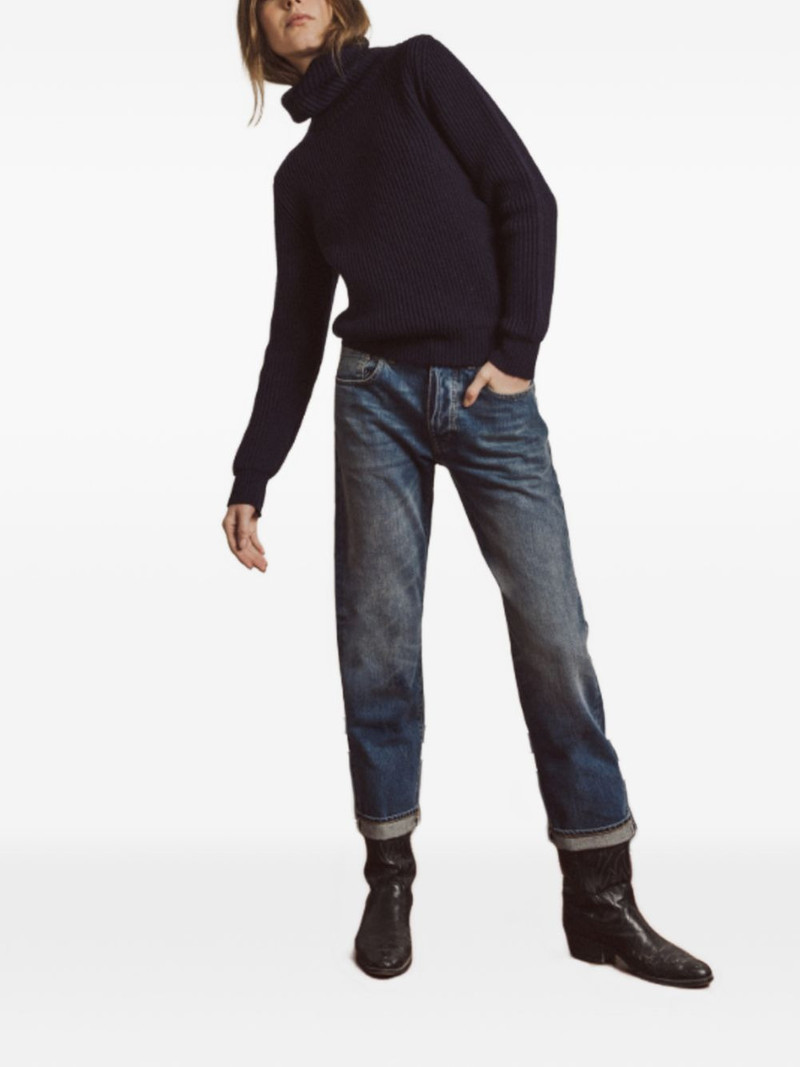 FORTELA Lucy high-neck ribbed sweater outlook