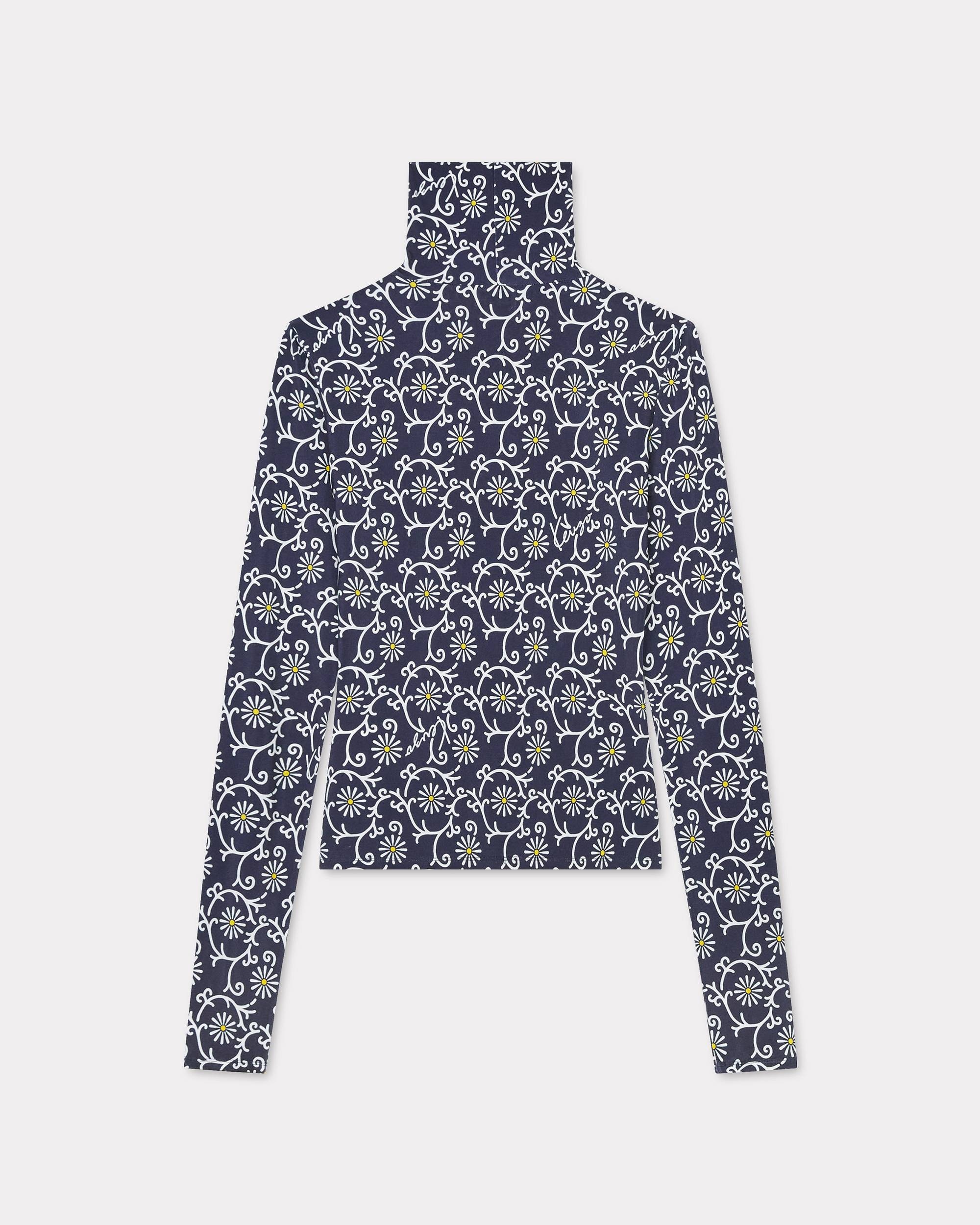 'KENZO Marguerite' all-over turtle neck - 2