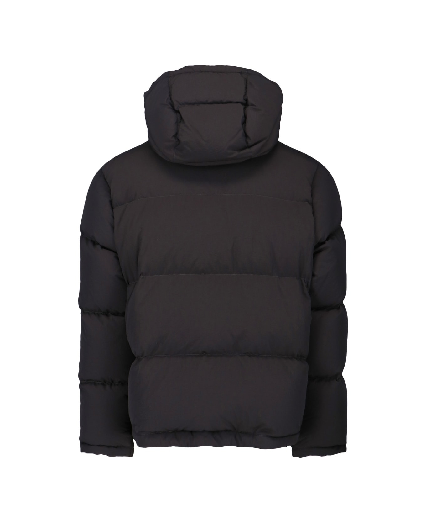 Grey Polyamide Down Jacket - 2