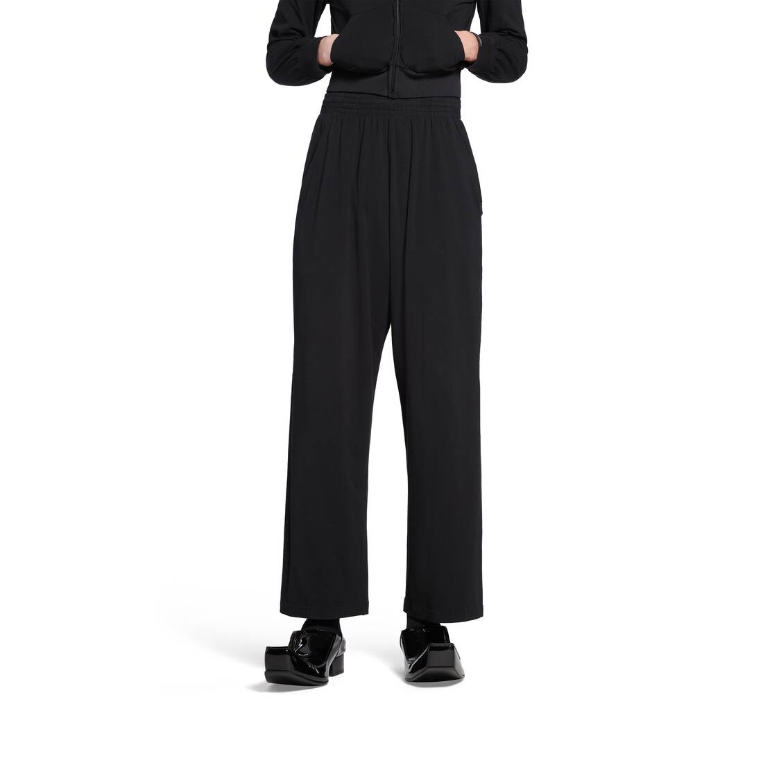 Men's Baggy Sweatpants in Black - 5