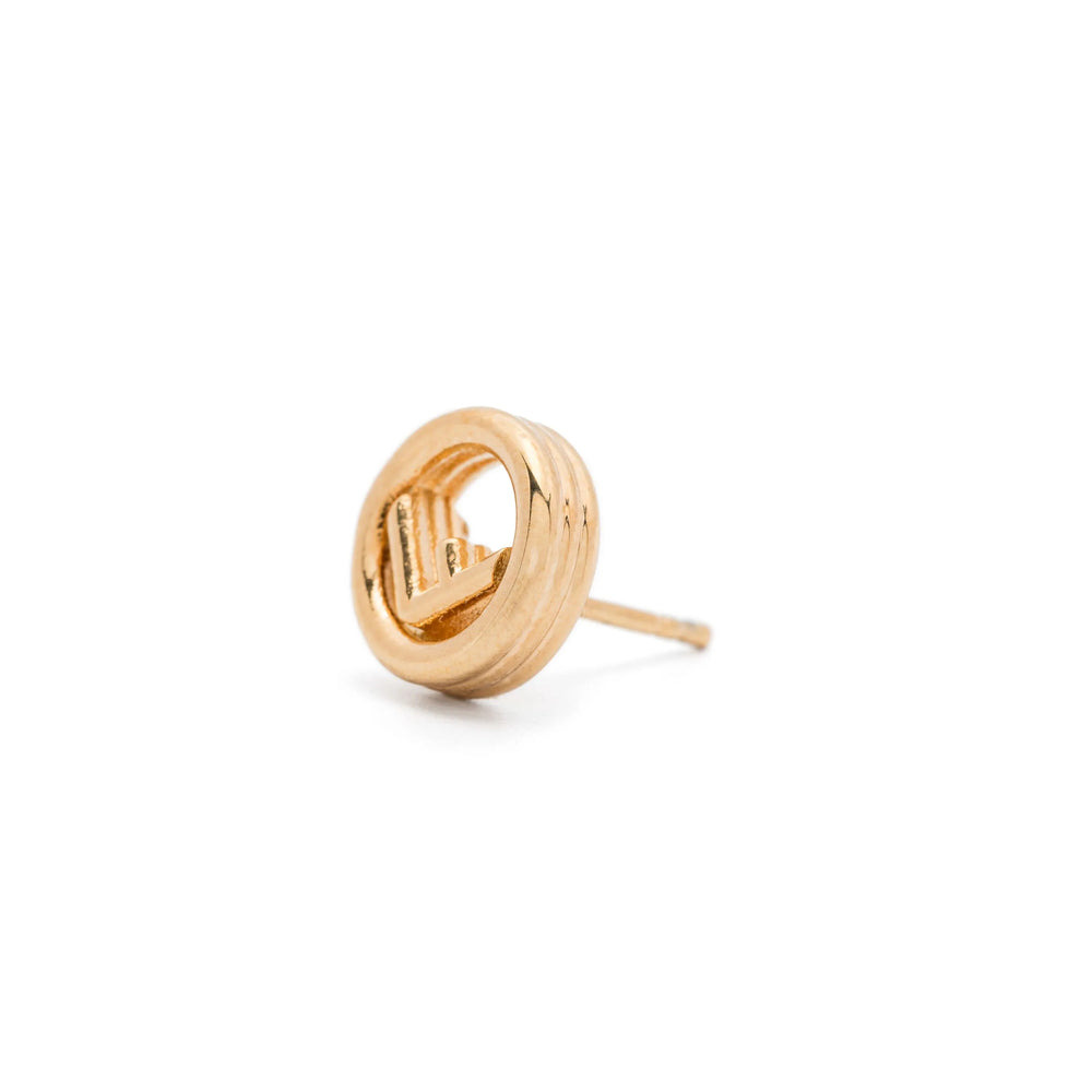 Fendi Gold Earrings Women - 3