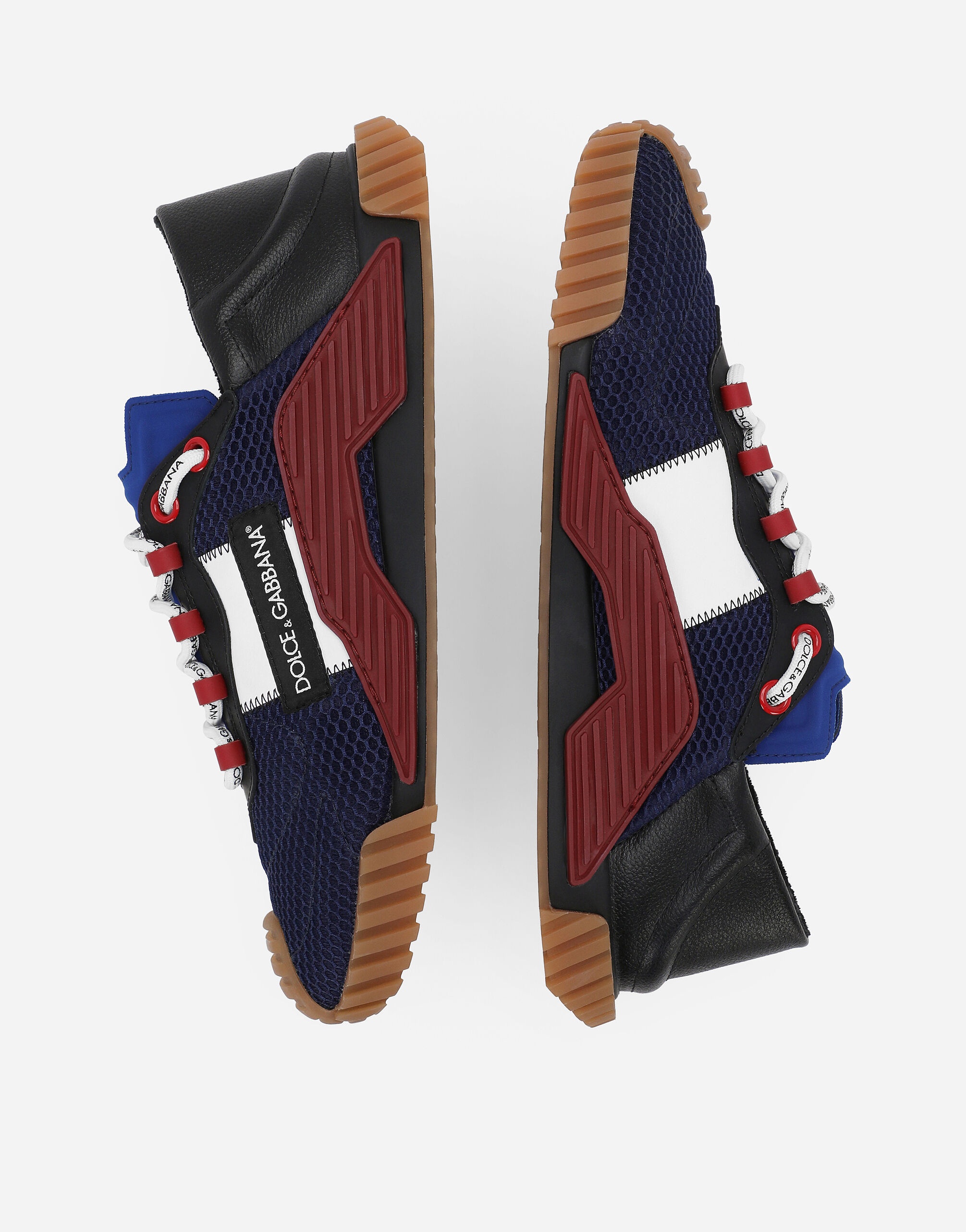 Mixed-material NS1 sneakers - 5