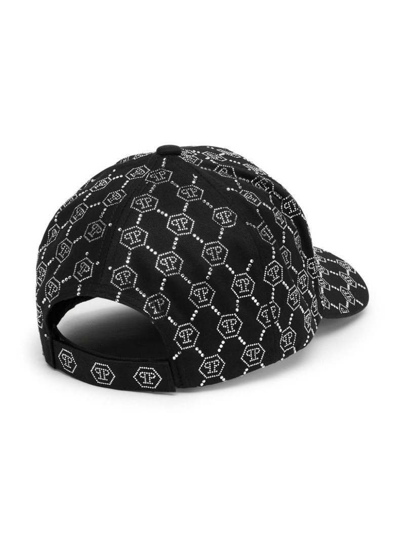 PHILIPP PLEIN crystal-embellished baseball cap outlook