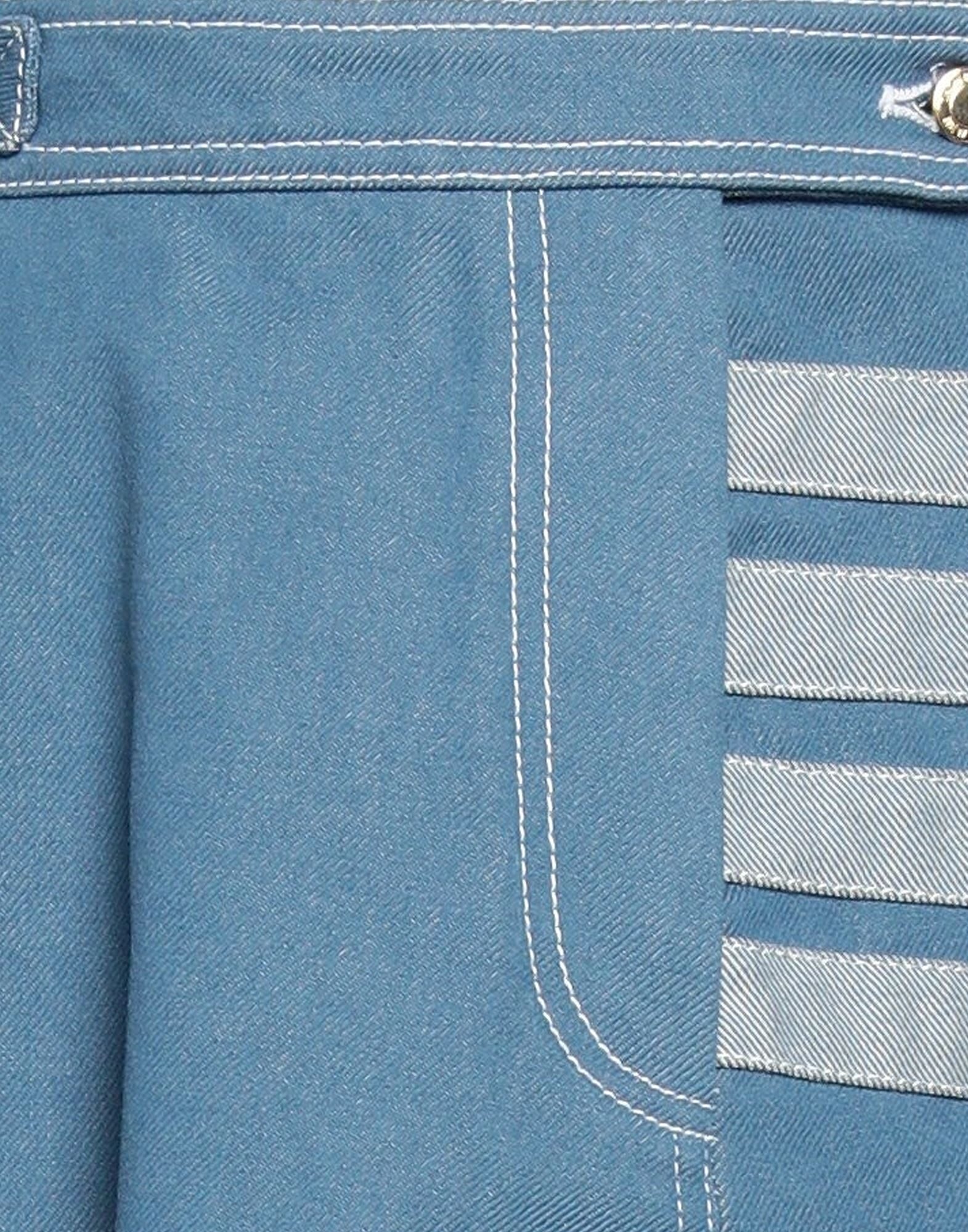 Blue Women's Denim Skirt - 4