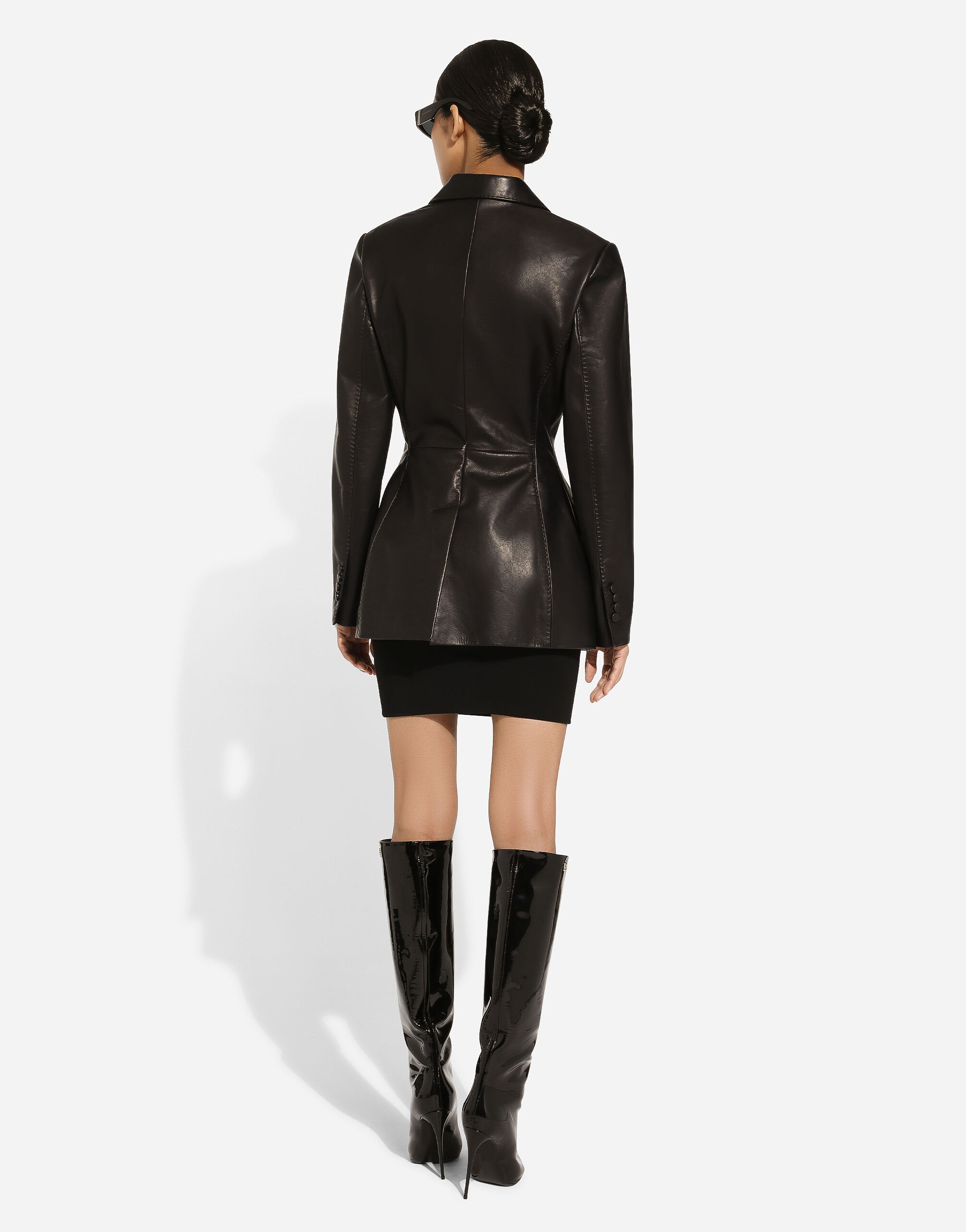 Calfskin Turlington jacket - 3