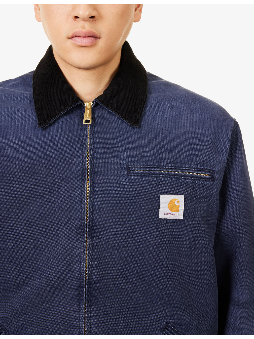 Og Detroit Logo-Patch Cotton Jacket - 5