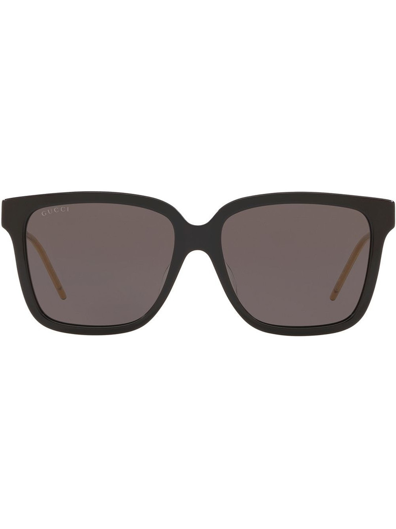 square-frame tinted sunglasses 1