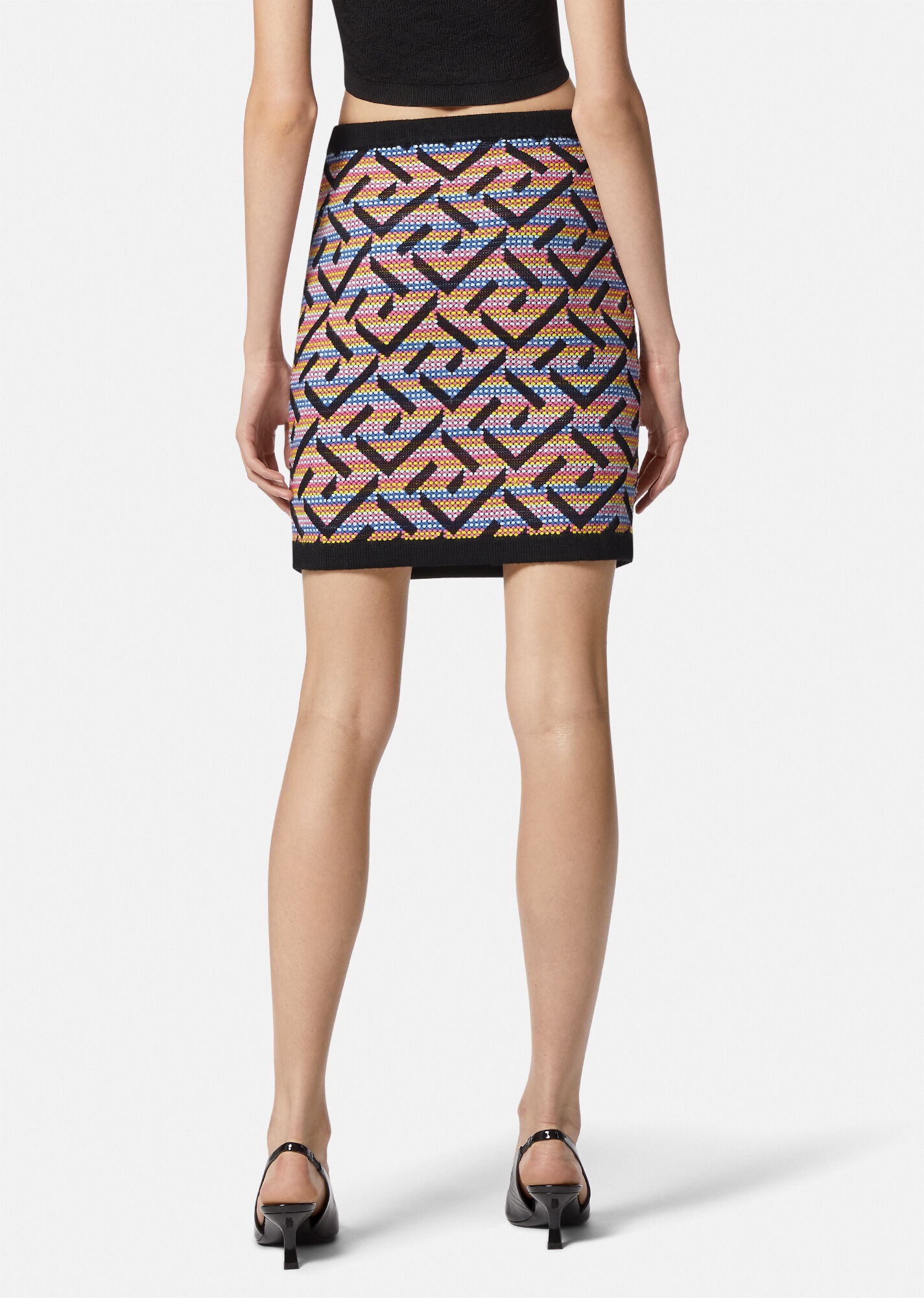La Greca Knit Skirt - 4