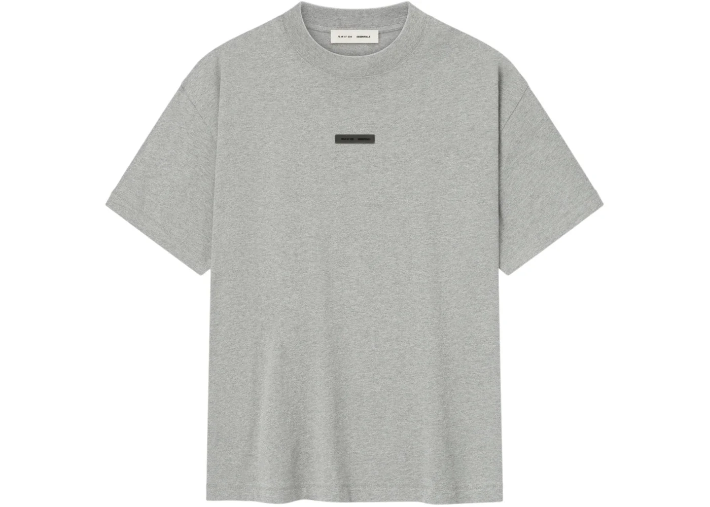 Fear of God Essentials Essential Tee Concrete Heather - 1