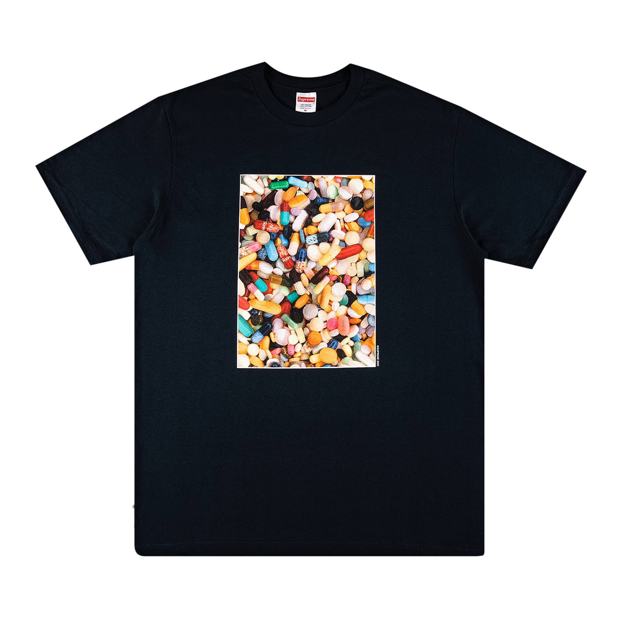 Supreme Supreme Pills Tee 'Navy' | REVERSIBLE