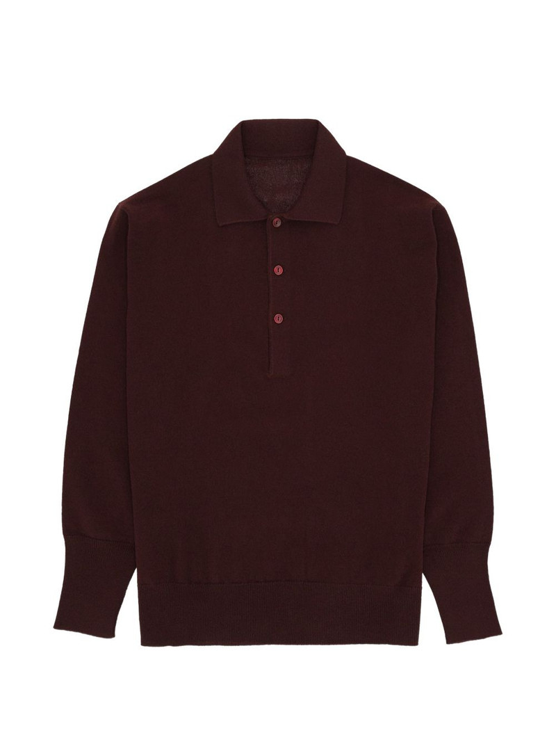 Kenneth cashmere polo shirt 1