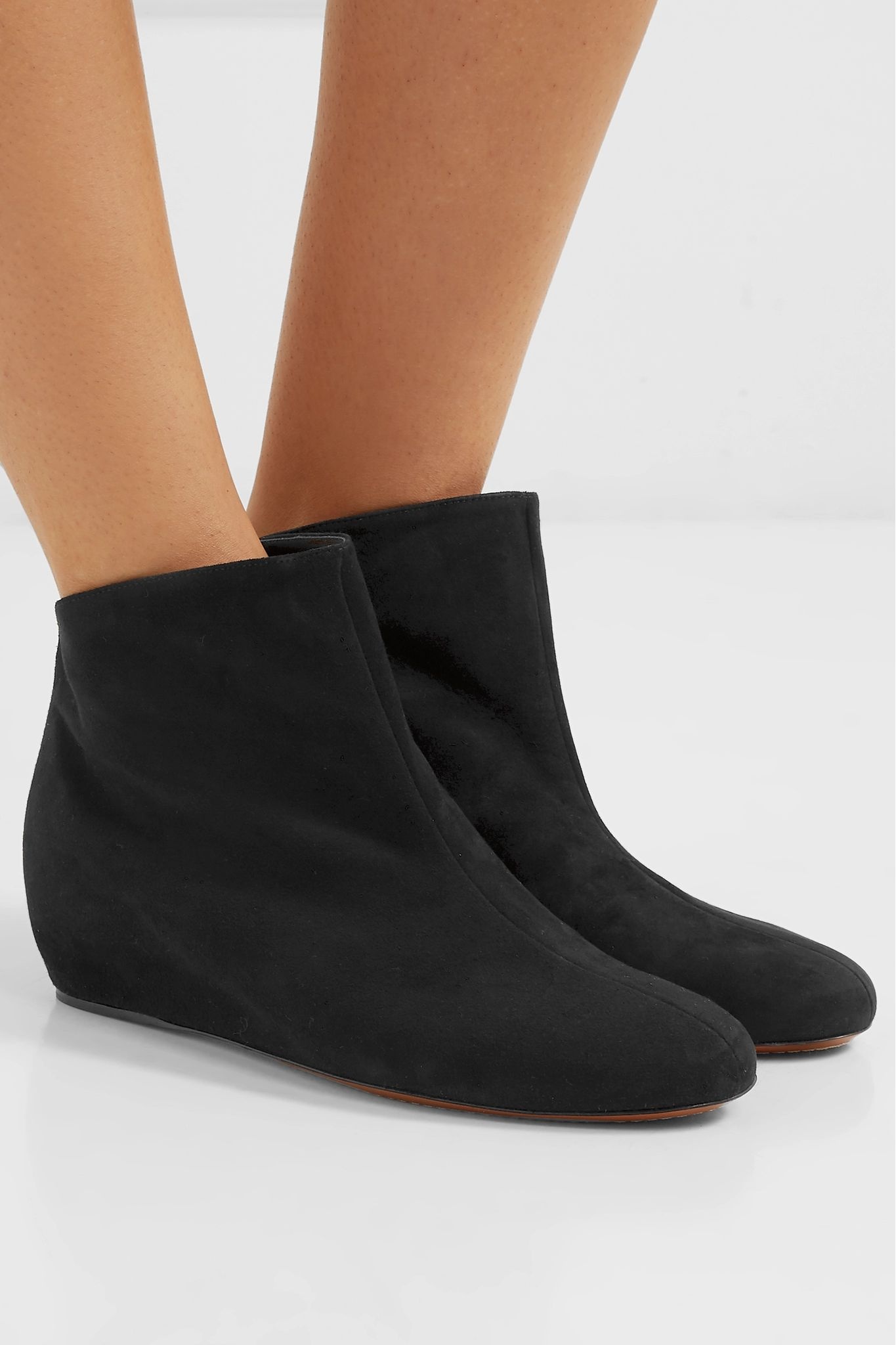 35 suede wedge ankle boots - 2