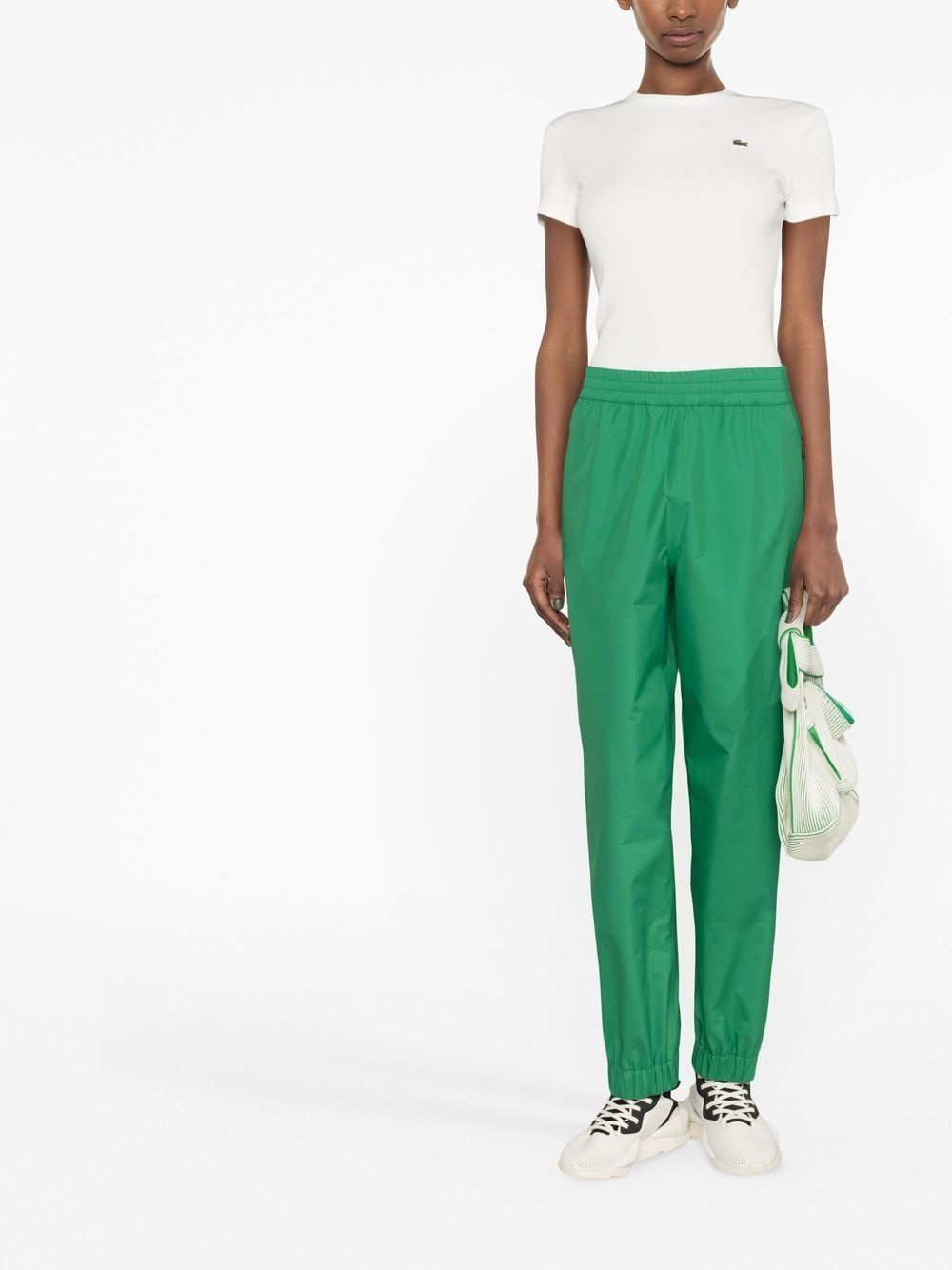 elasticated track pants - 2