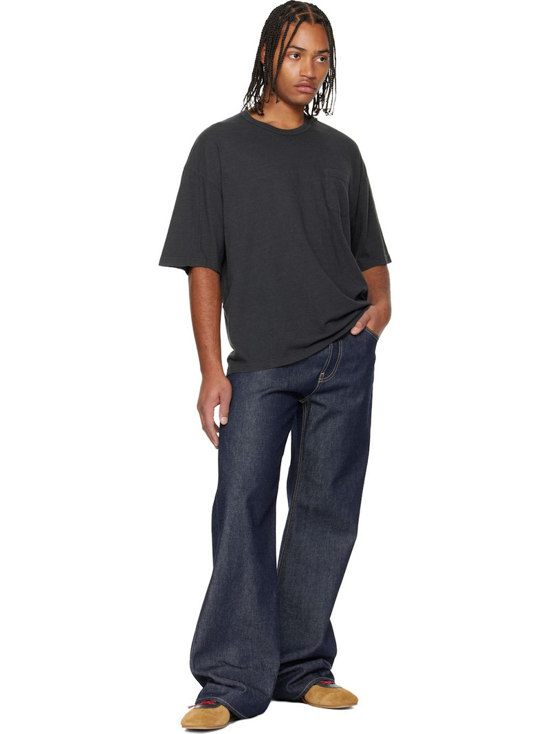 visvim Black Ex Jumbo S/S DMGD T-shirt outlook