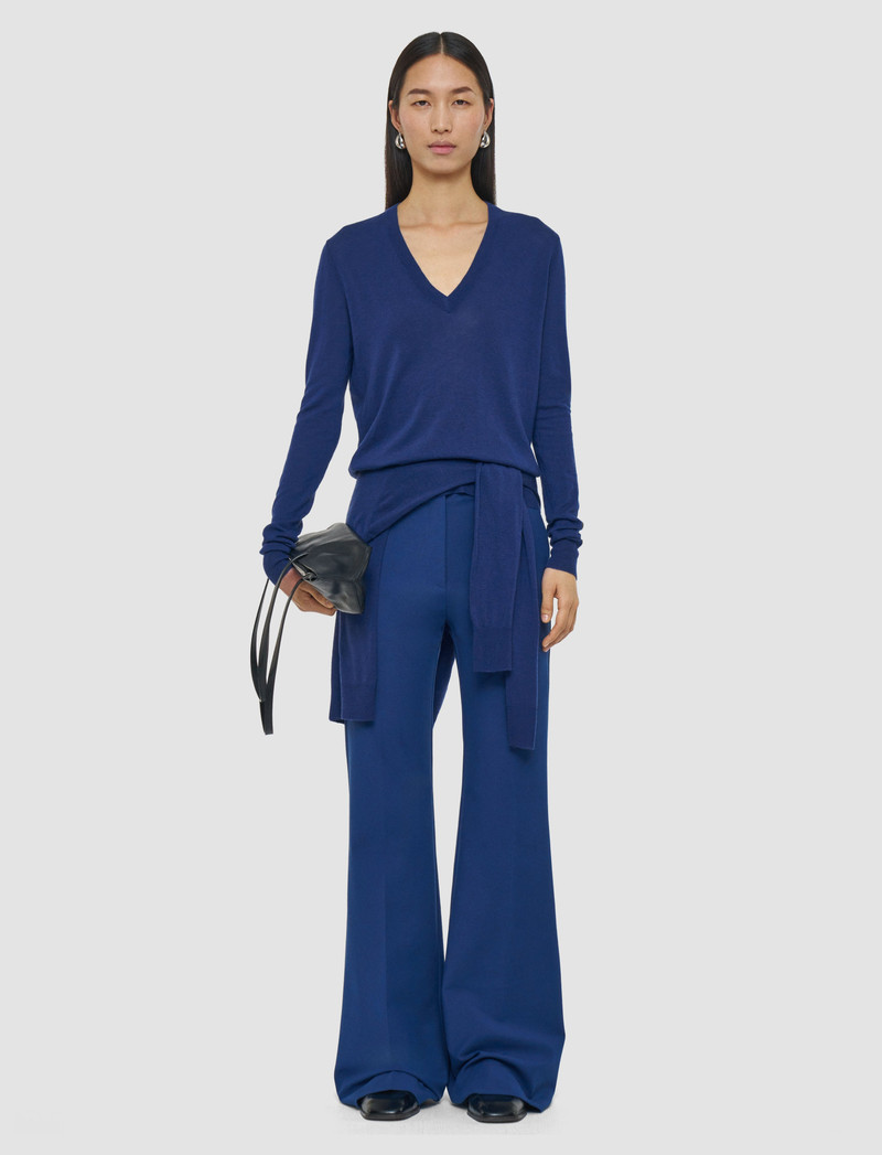 JOSEPH Cashair V Neck Jumper outlook