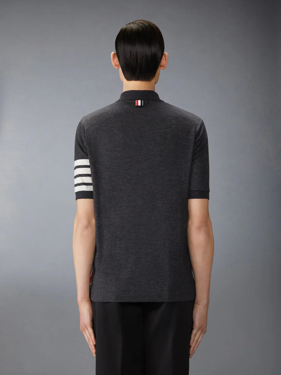 Wool Jersey 4-Bar Polo Men - 3