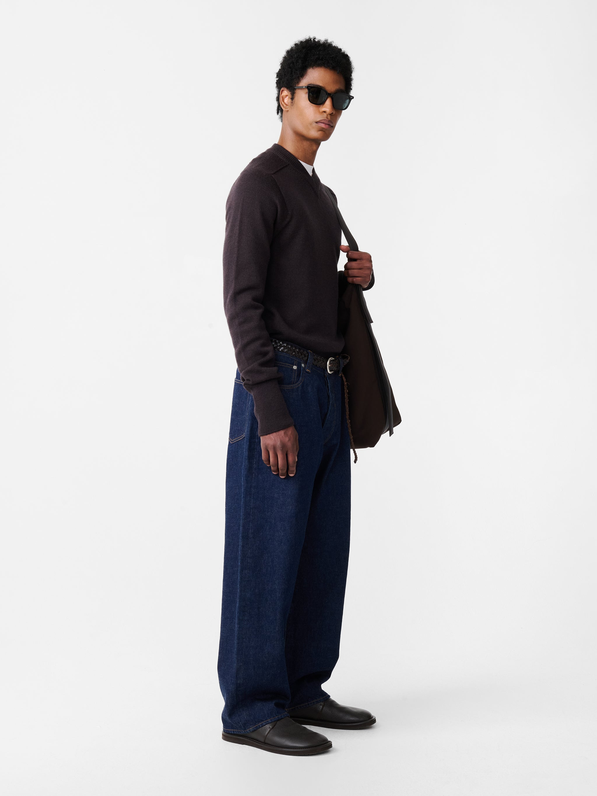 Seb Crinkle Denim Pant - 2