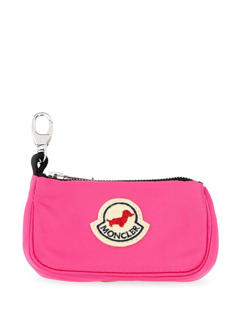 logo-patch dog bag holder 1