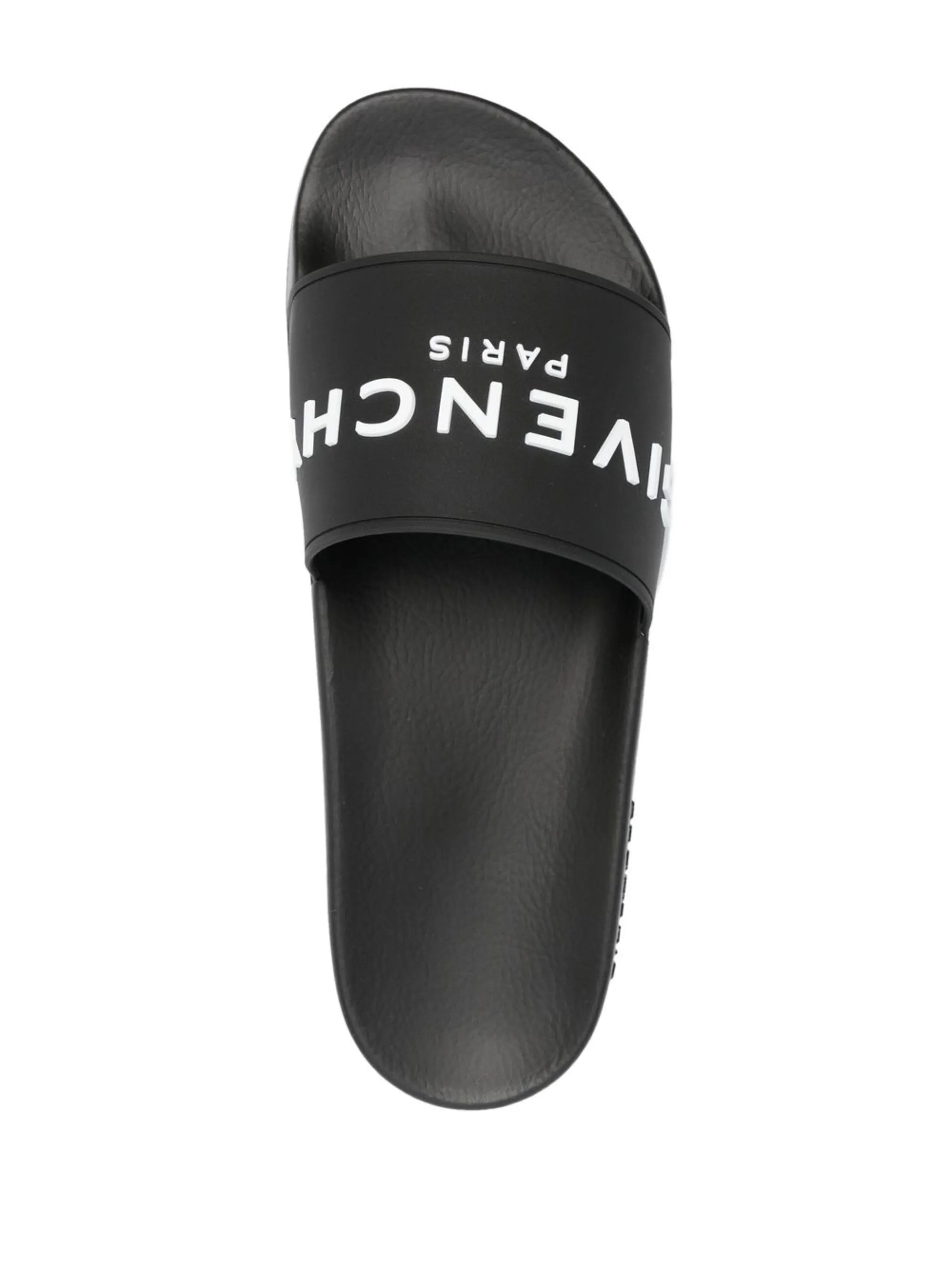 Givenchy Black Logo-Print Pool Slides - 2