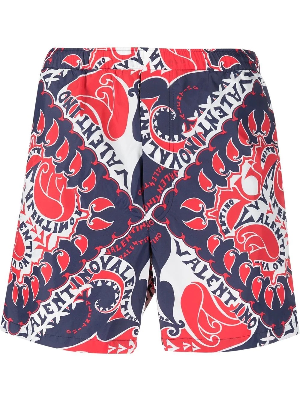 graphic logo swim shorts - 1