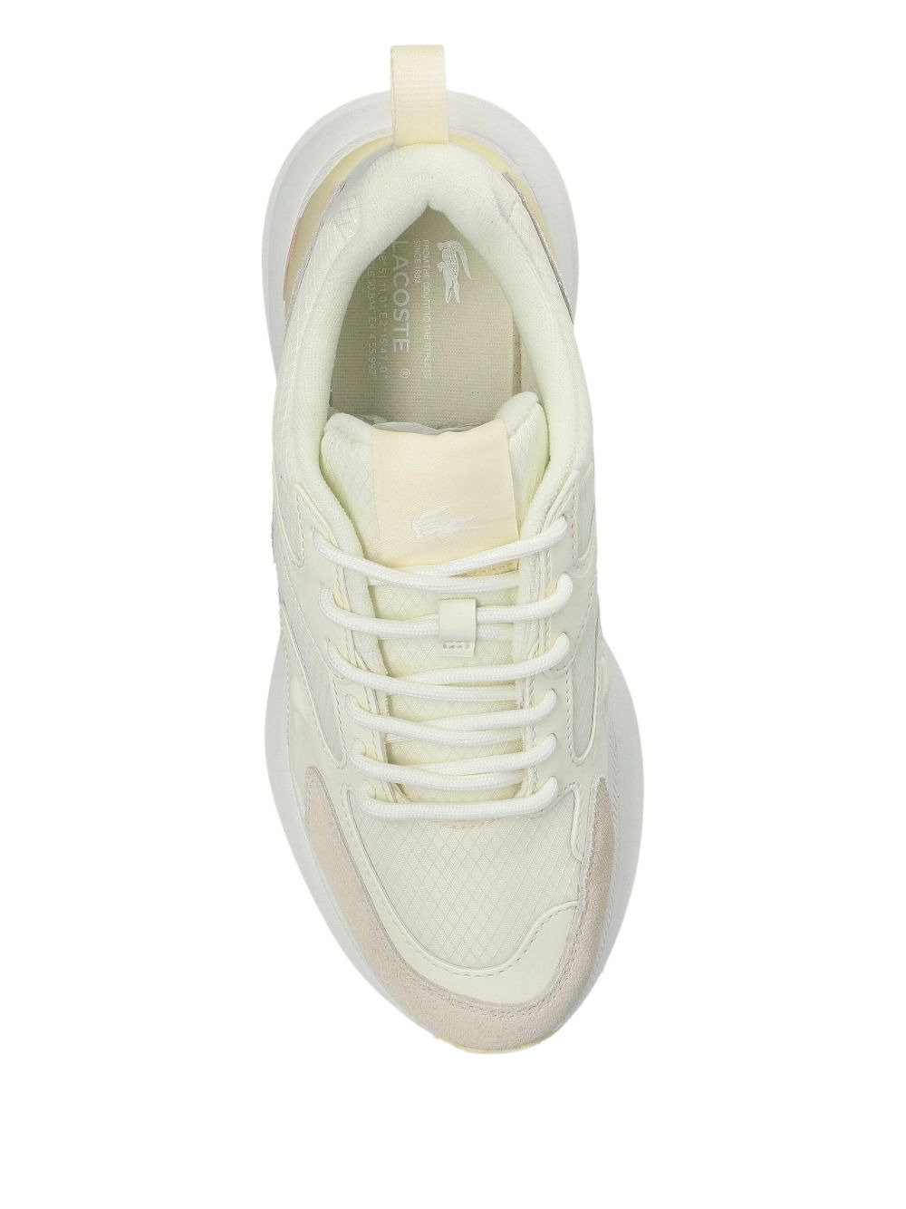 lace-up suede sneakers - 3