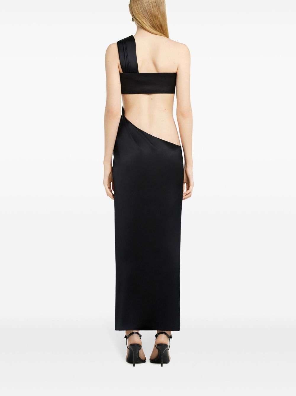 twisted draped dress - 4