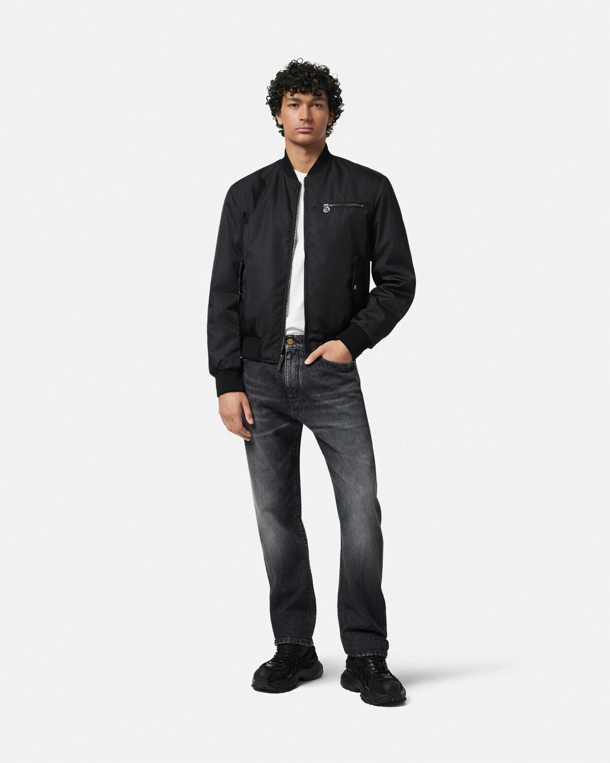 Medusa Chains Reversible Bomber Jacket - 2
