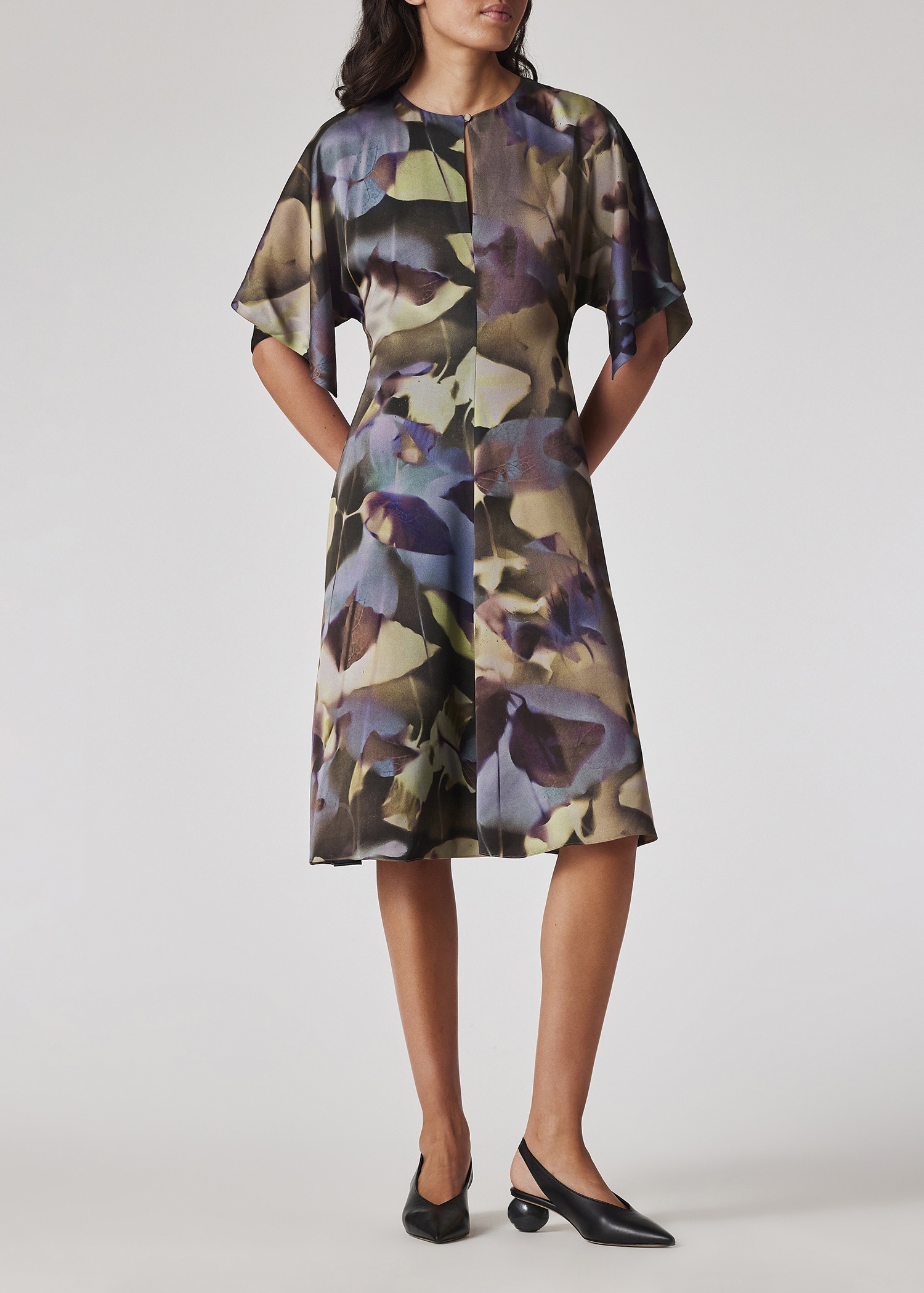 Women's 'Solar Gram' Satin Dress - 3