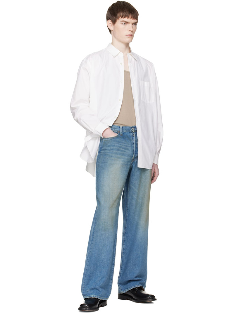 ssstein Blue Loose Jeans outlook