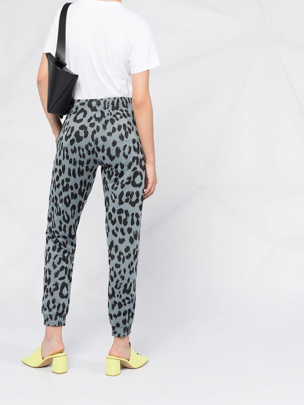 leopard print trousers - 4