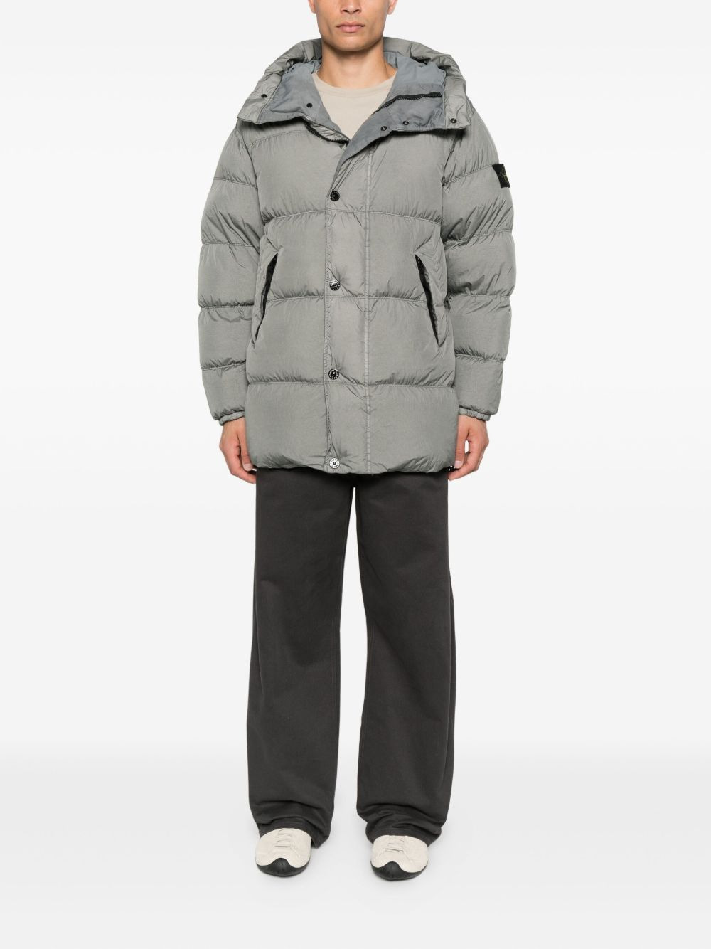 hooded coat - 2