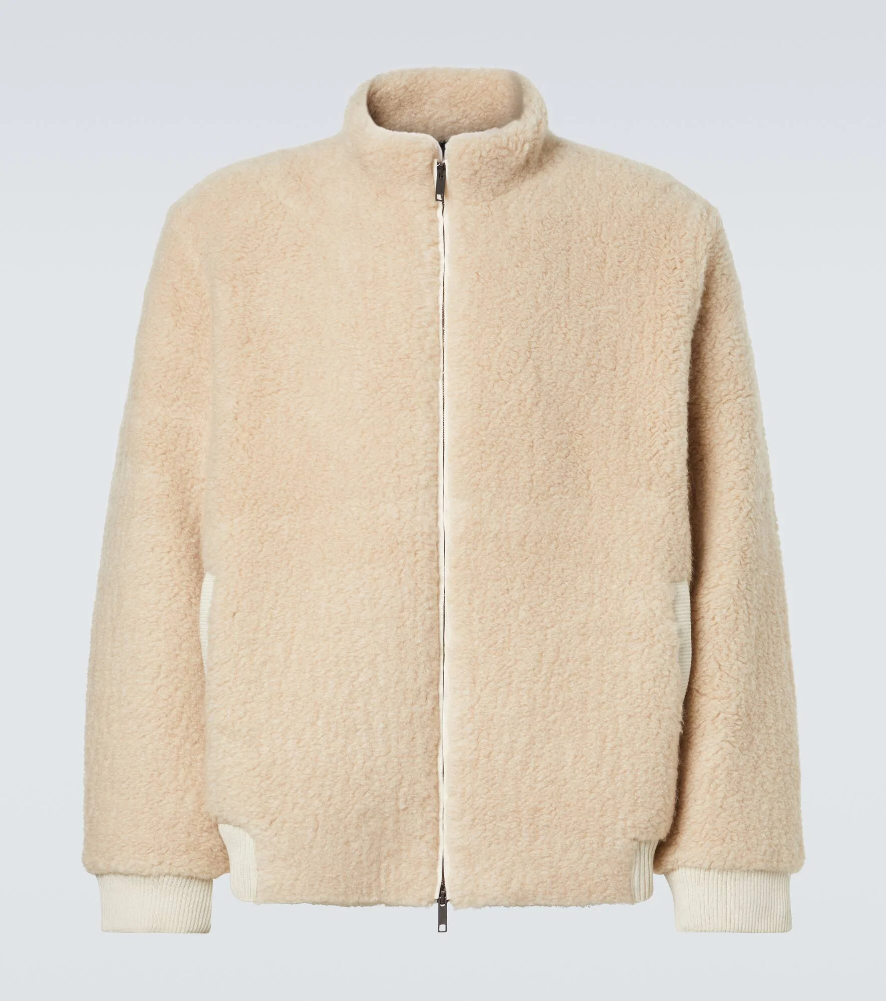 T-Bird cashmere jacket with emerald - 1