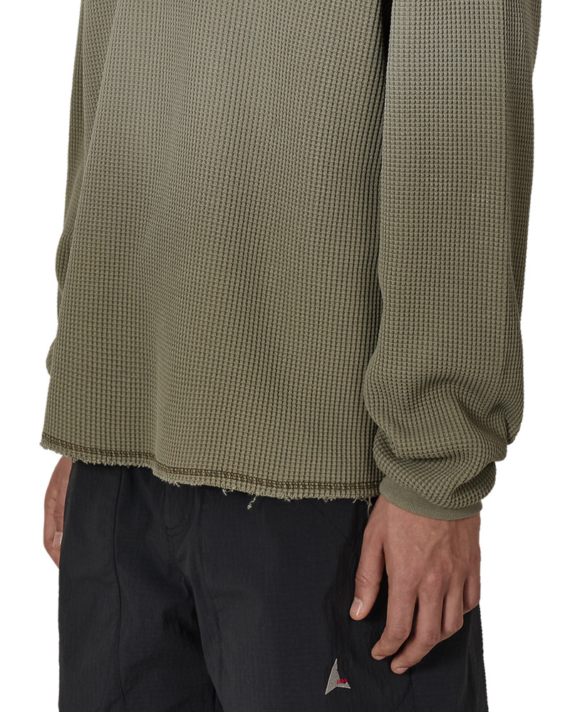 Bee Sun Faded Organic Waffle Serafino Long Sleeve 6