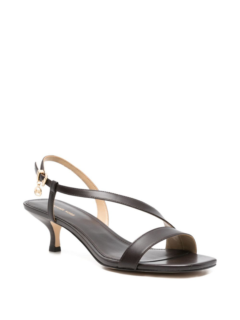MICHAEL KORS asymmetric slingback sandals outlook