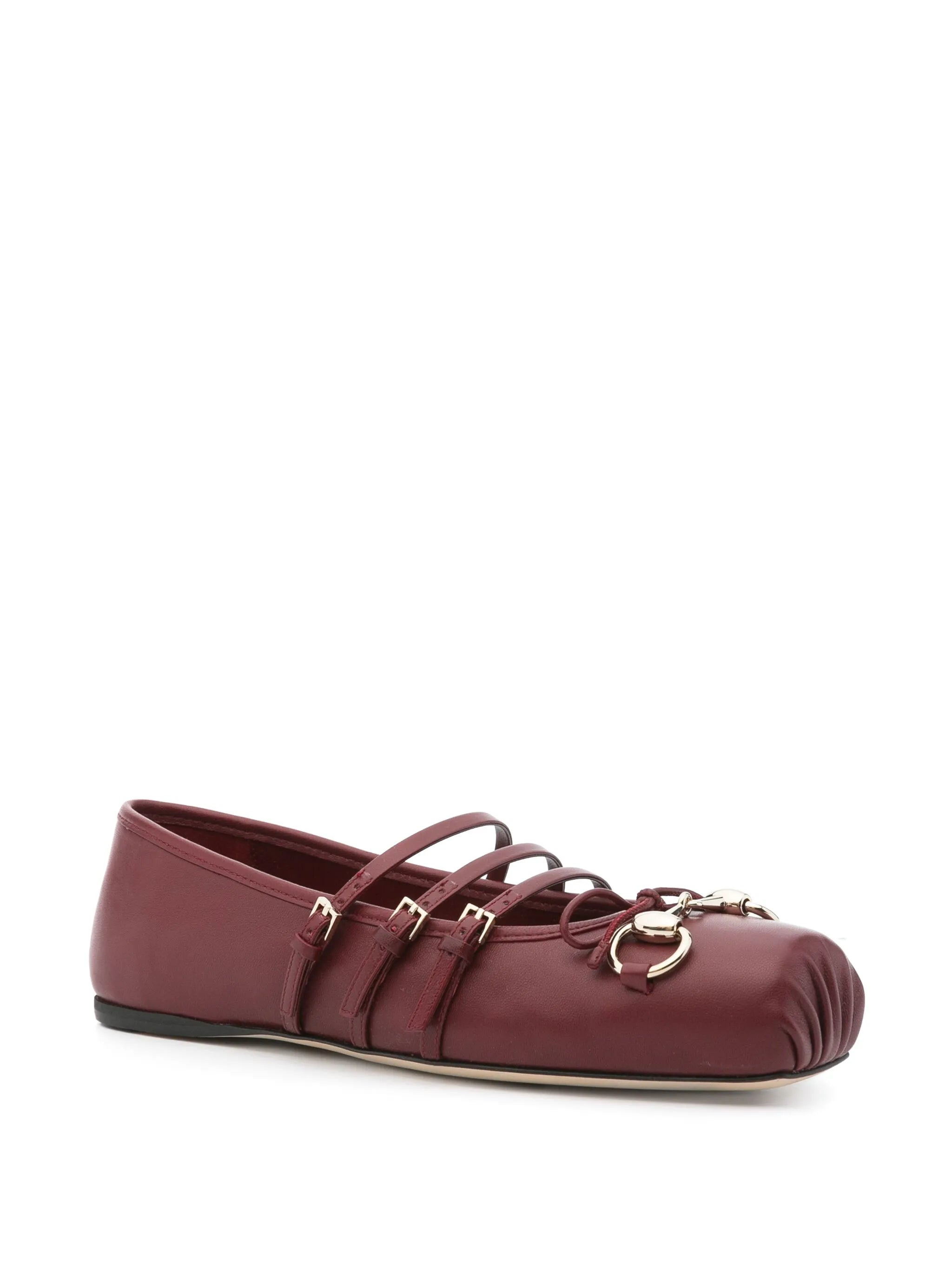 Horsebit Ballet Flats - 4