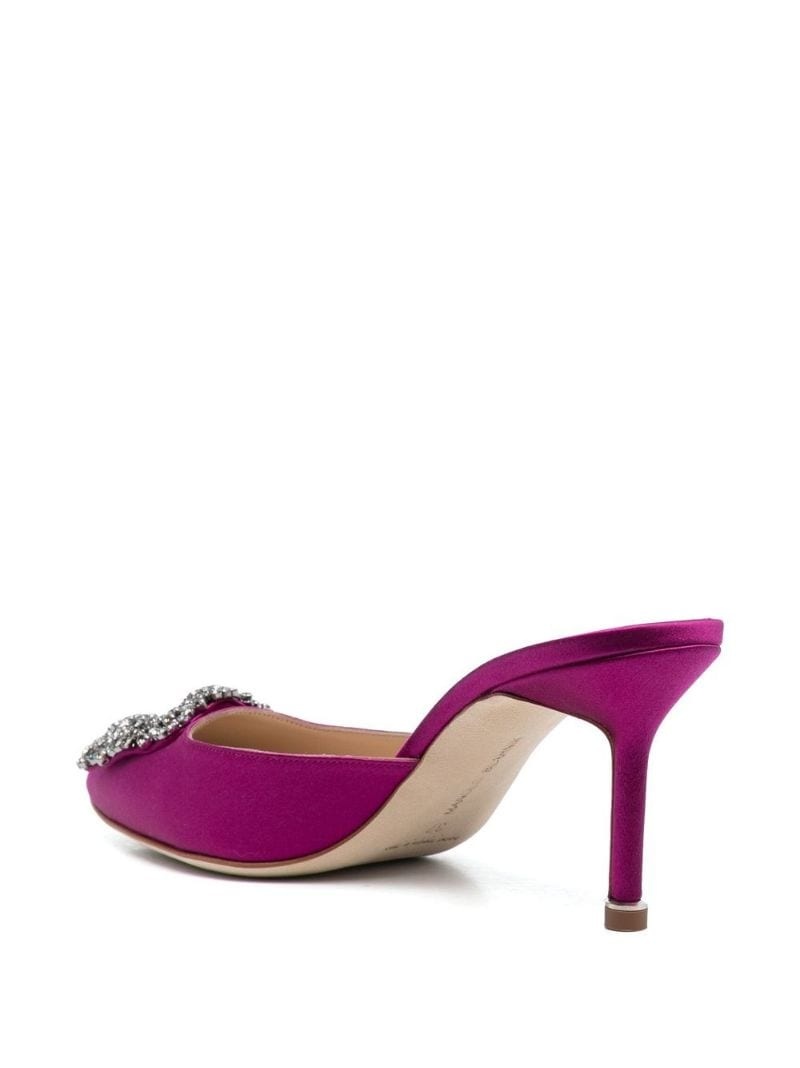 Hangis crystal-embellished mules - 3