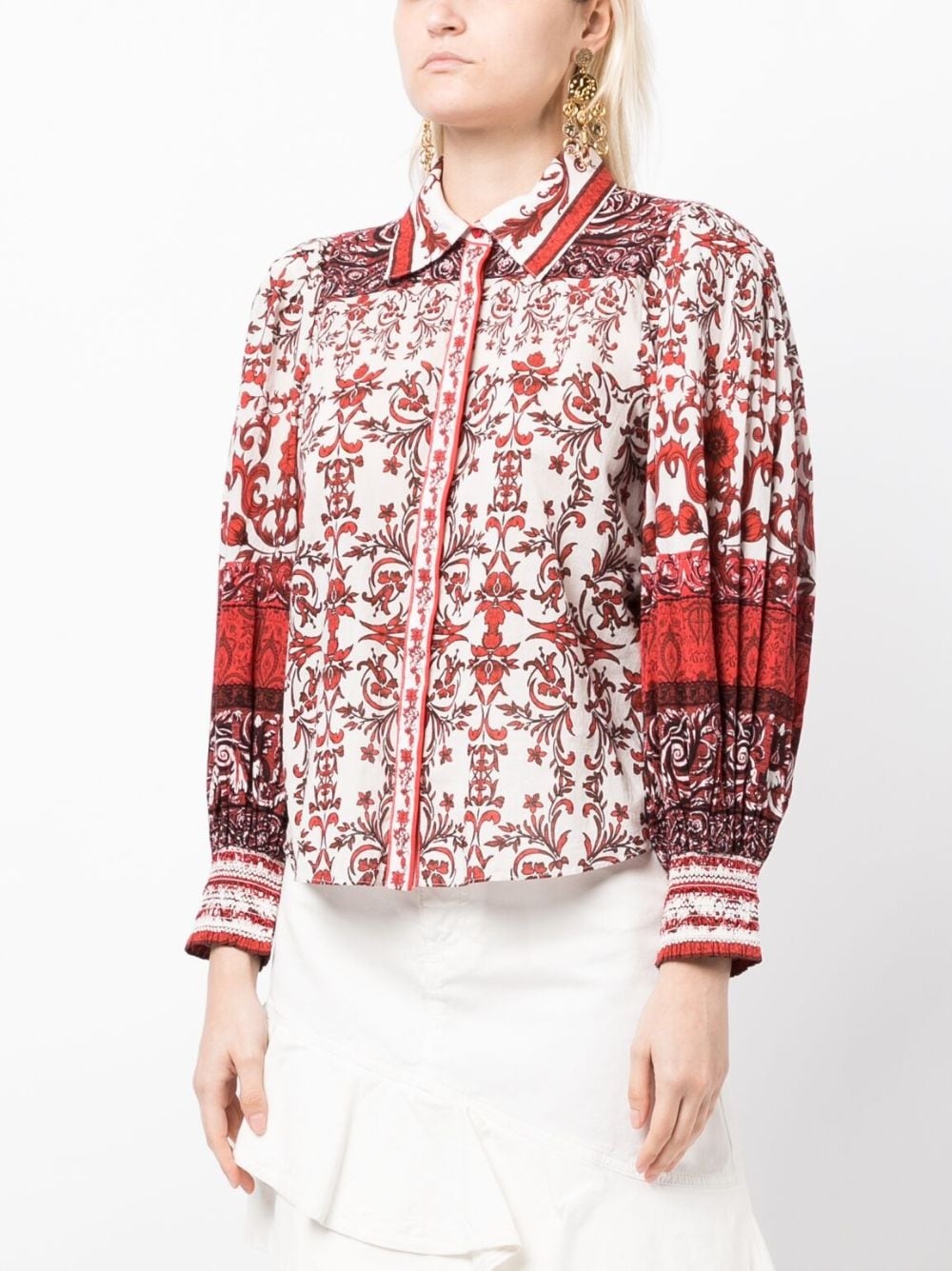 Tiffie floral-print blouse - 3